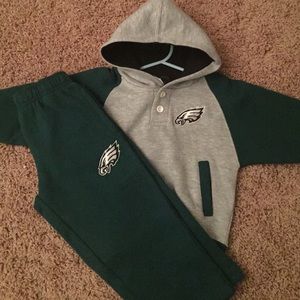 philadelphia eagles sweat suit