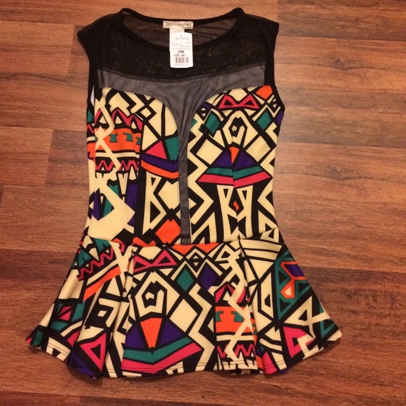 Peplum top/shirt