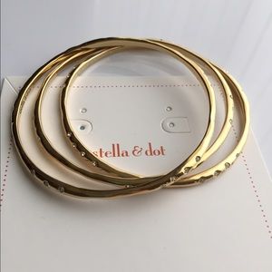 Stella & Dot "Rhea Bangles" bracelets