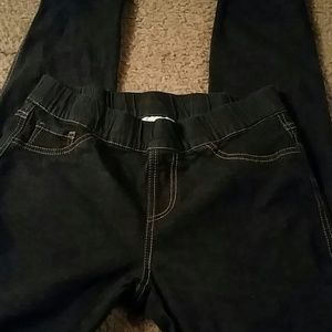 Dark wash jeggings