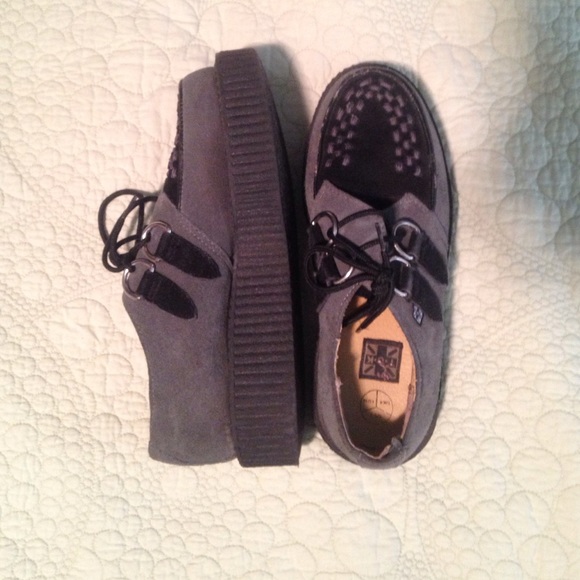 TUK suede creepers