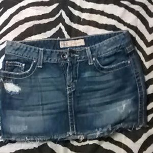 BKE denim skirt size 28
