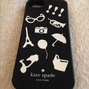 Kate spade iPhone 5/5s silicone case.
