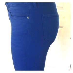 Big Star Skinny Jeans Electric Blue Size 31 x 32