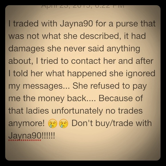 Beware ladies!!!!!!!!!!!!!!!!!