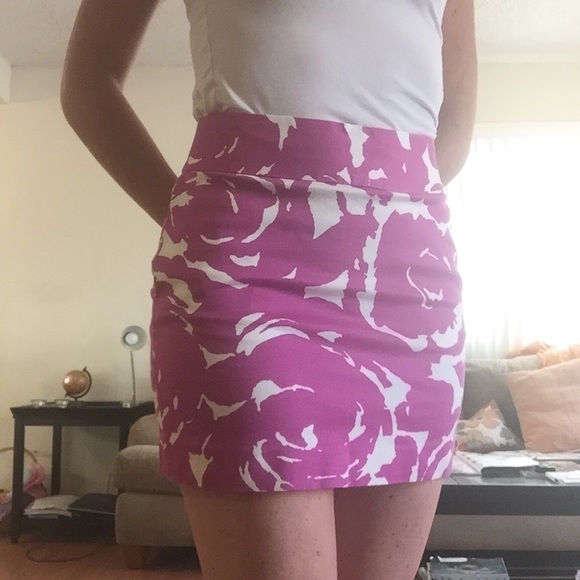 J. Crew Pink Mini Skirt