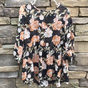 Forever 21 Floral Baby Doll Dress✨