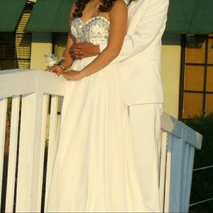 Off White Prom Dress