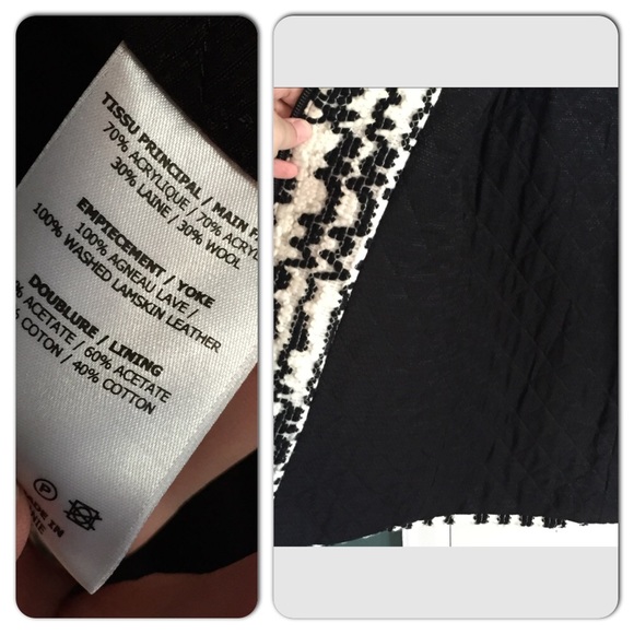 Vanessa Bruno Athe Monochrome Knit Coat - Picture 4 of 4