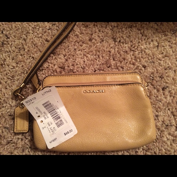 SOLD Coach wristlet
