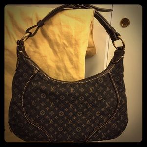 🚫Louis Vuitton Manon PM - Monogram Mini Lin Ebene