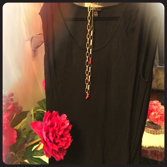 Black timeless jersey dress