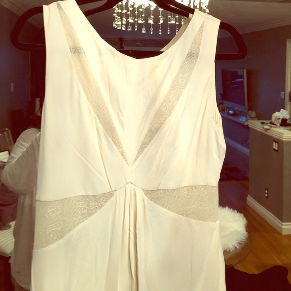 Lingerie style dress.