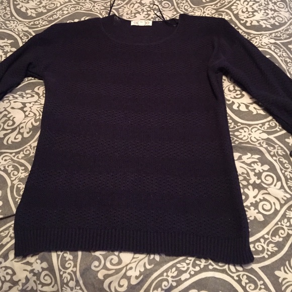 Blue Mesh sweater only worn once