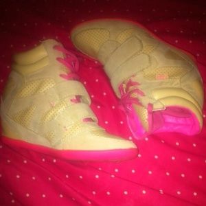 Sassy Sneaker Wedges