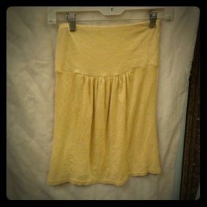 Strapless top
