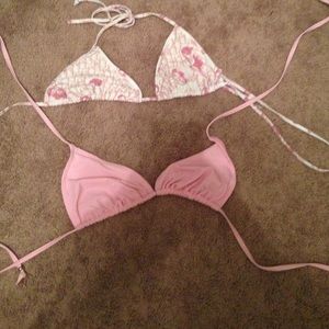 Different tops one dior other h&m