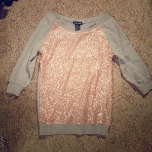 Sequin sweater