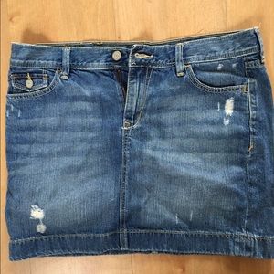 Denim skirt
