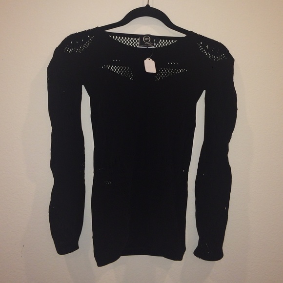 ❌SOLD ON TRADESY❌NWT✨Alexander McQueen Mesh Top - Picture 3 of 3