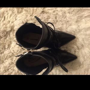 Altuzarra Target Pointed Toe Ankle Heel Bootie 6.5