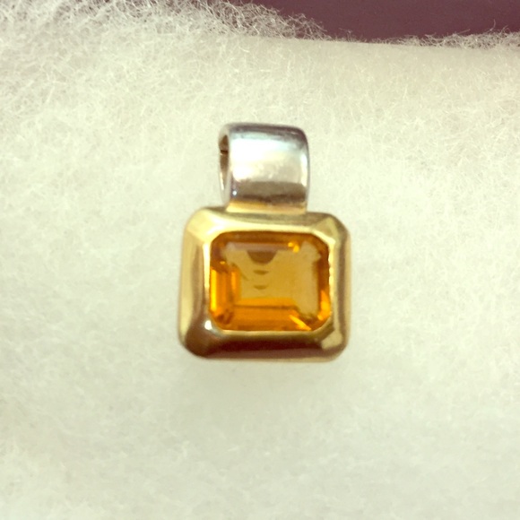 Yellow Topaz Pendant