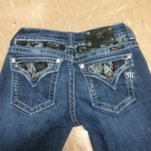 Size 26 bootcut Miss Me jeans