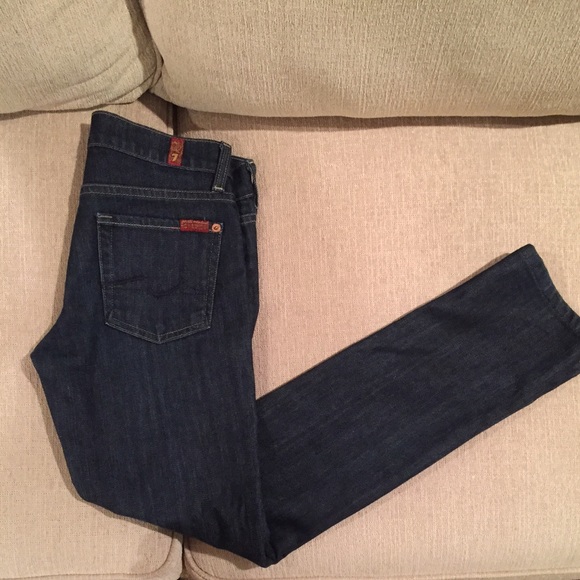 Skinny Dark Blue Jeans