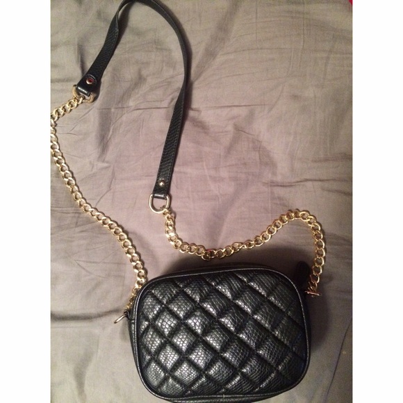 Black Cross Body Bag // Never Used