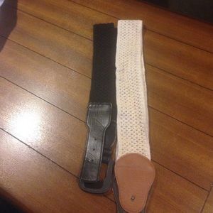 2 crochet belts