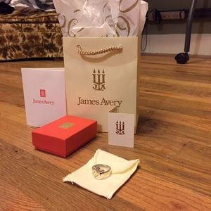 James Avery Shooting Star ring with all packaging!