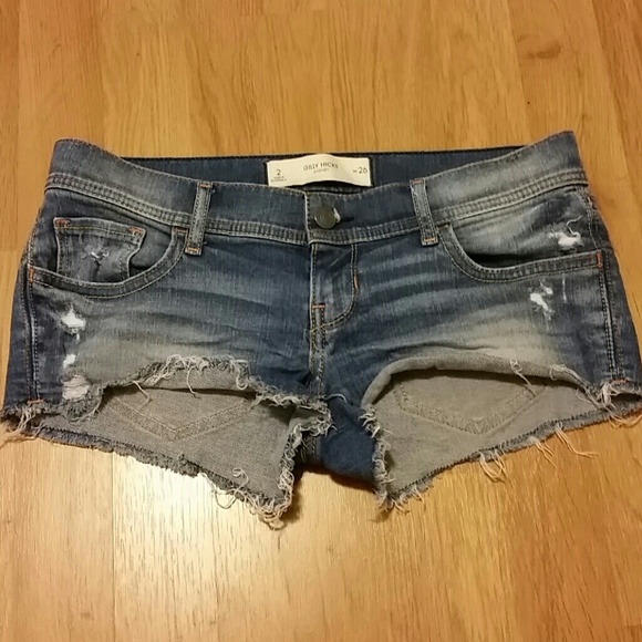 GH Destresse denim shorts