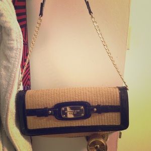 Michael Kors Straw Purse GREAT CONDITION Authentic
