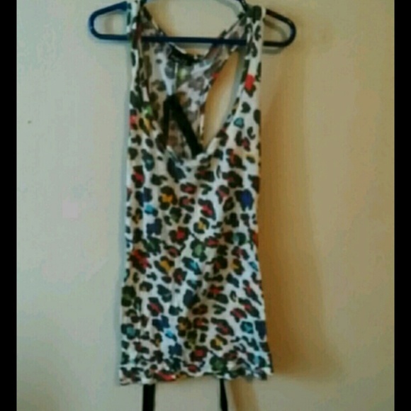 Cheetah Print Tank Top