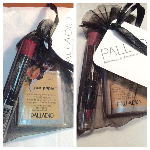 2 Palladio Rice Paper Tissues/High Intensity Balm