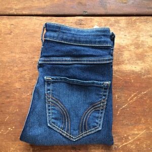 NEW! Hollister super high waisted denim jeans!