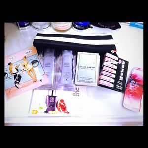Sephora Sample Set with Cosmetic clutch bag