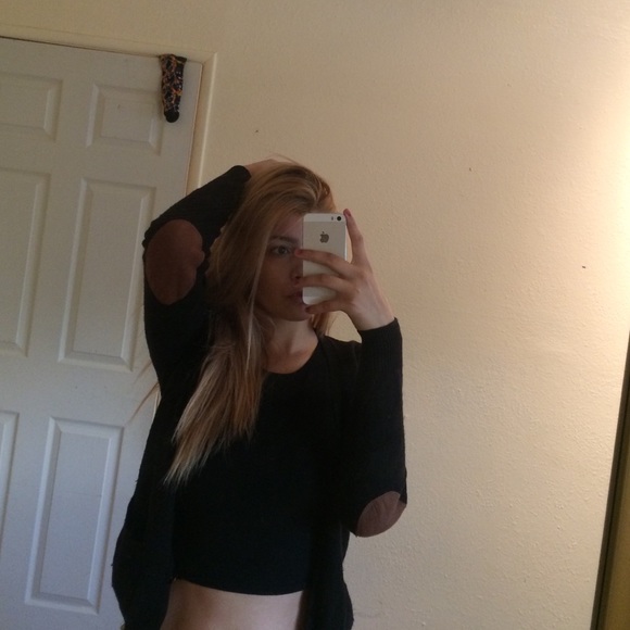 Black forever 21 cardigan