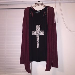 American Eagle Knit Cardigan