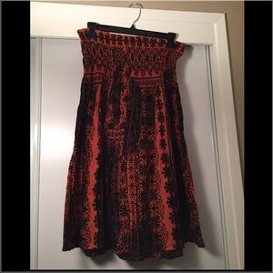 Tube Top Style Dress