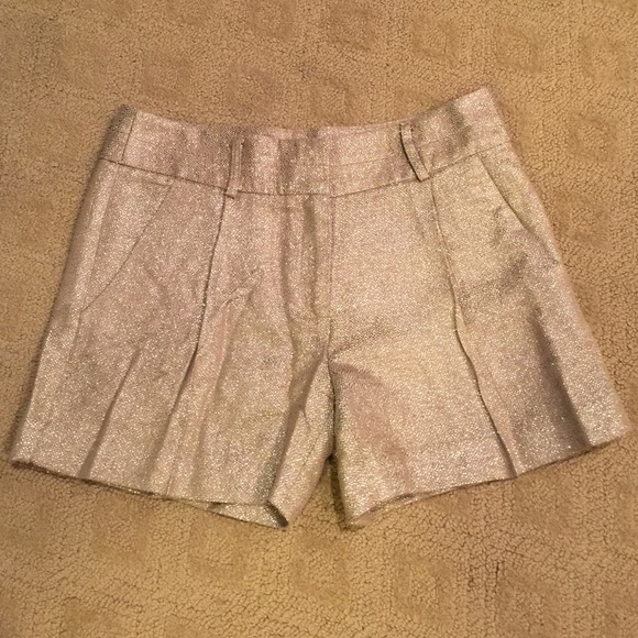 Milly, never worn gold shorts