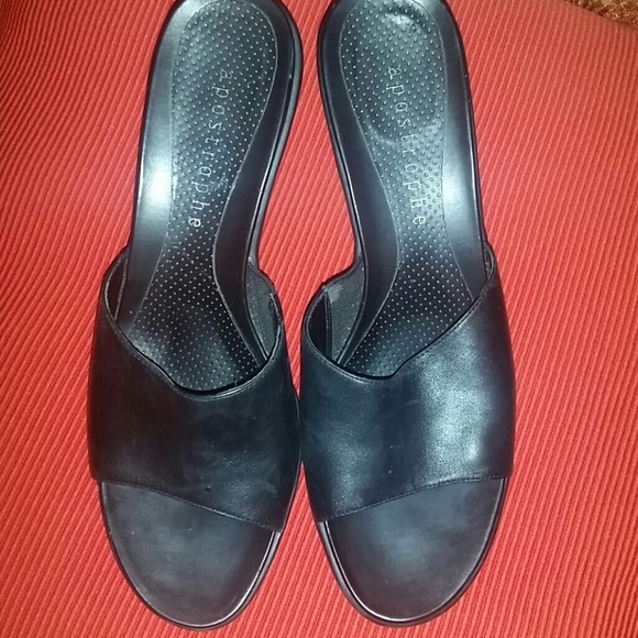 Black slip on