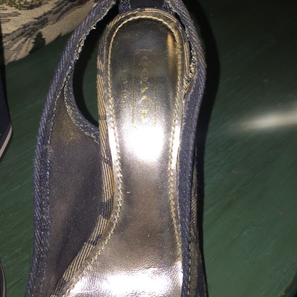 Coach Wedges - Picture 3 of 4