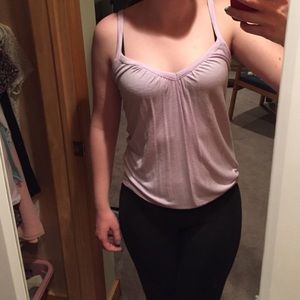 Sleeveless business casual shirt