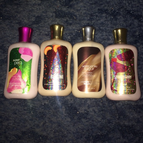 Bath and body works lotion bundle