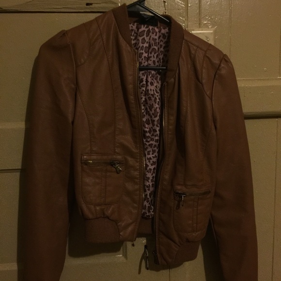 Leather jacket