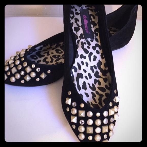 Nice jeweled flats by Dollhouse