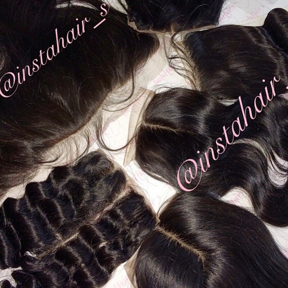 Virgin hair lace & silk closures