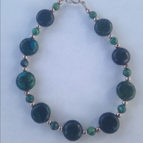 925 SS Australian Jasper Set - Picture 3 of 3