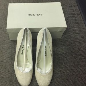 ROCHAS 100% Agnes's/Lambskin with a Talon Heel